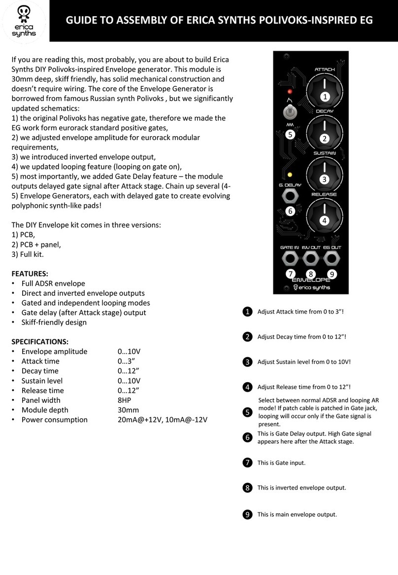 Erica Synths POLIVOKS EG Assembly guide