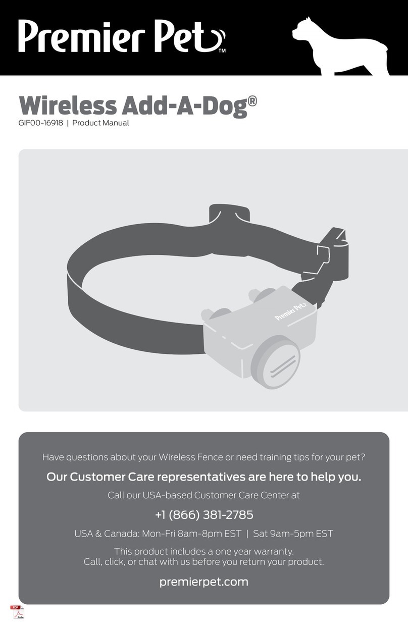Premier Pet Wireless Add-A-Dog GIF00-16918 product manual