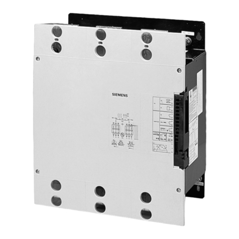 Siemens SIKOSTART 3RW34 Manual
