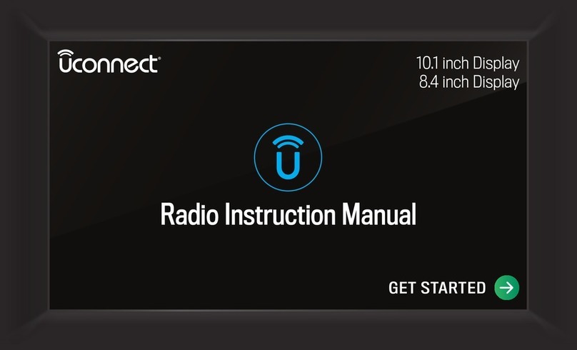 Uconnect 10.1 inch Display instruction manual