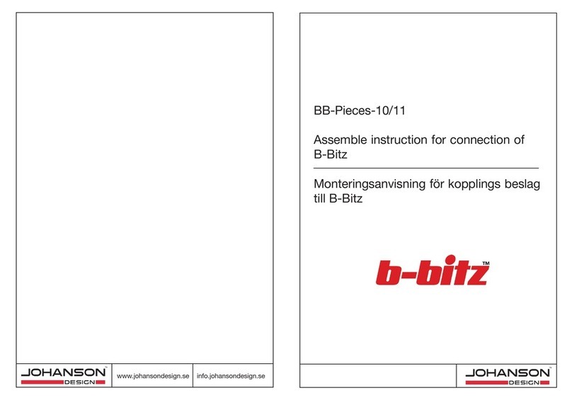 Johanson B-bitz BB-Pieces 10 Assemble Instruction