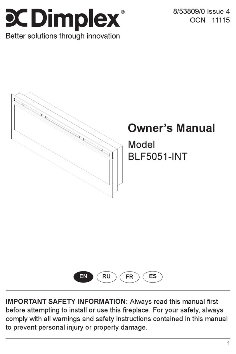 Dimplex BLF5051-INT User manual Dimplex BLF5051-INT User manual