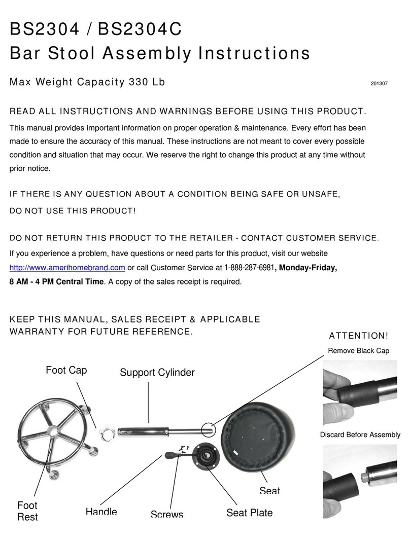Amerihome BS2304 Assembly instructions