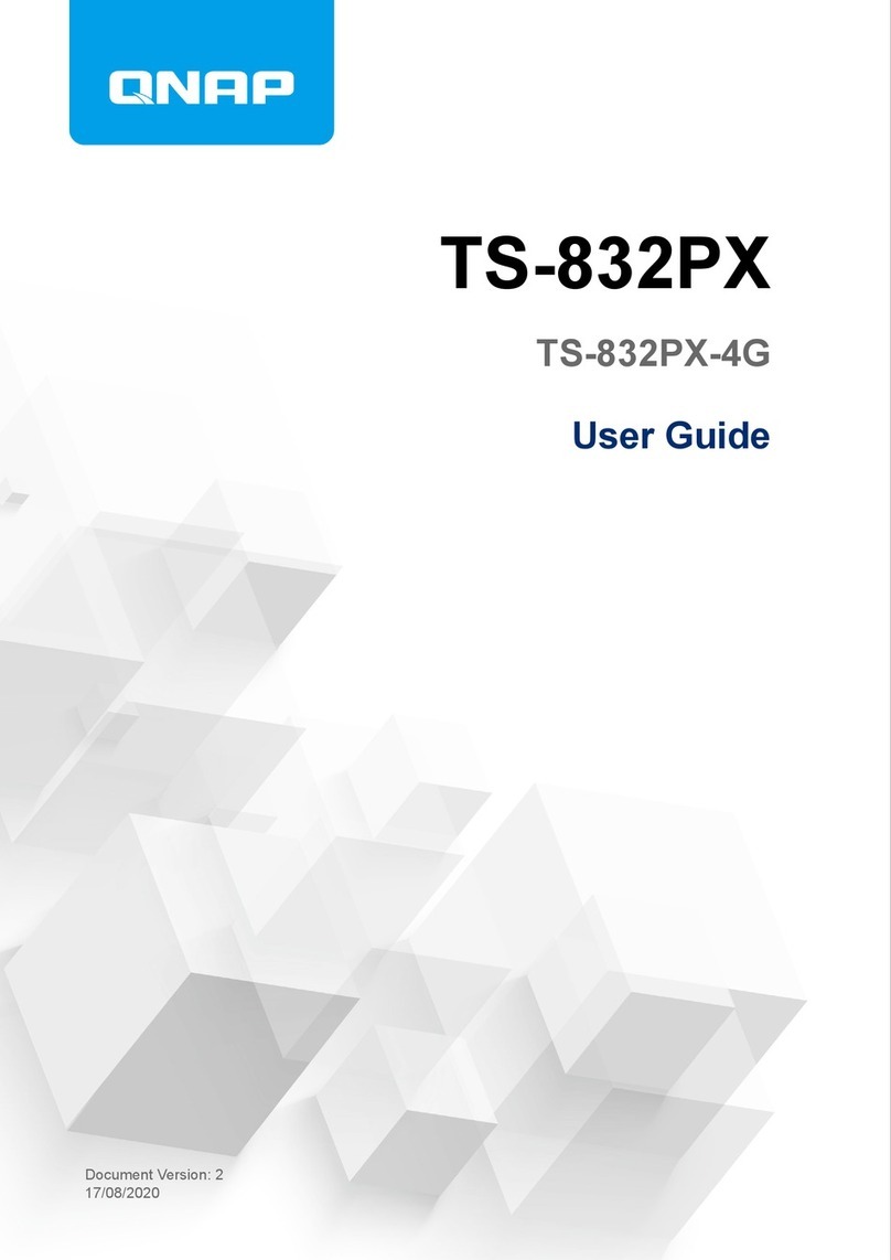 QNAP TS-832PX User manual