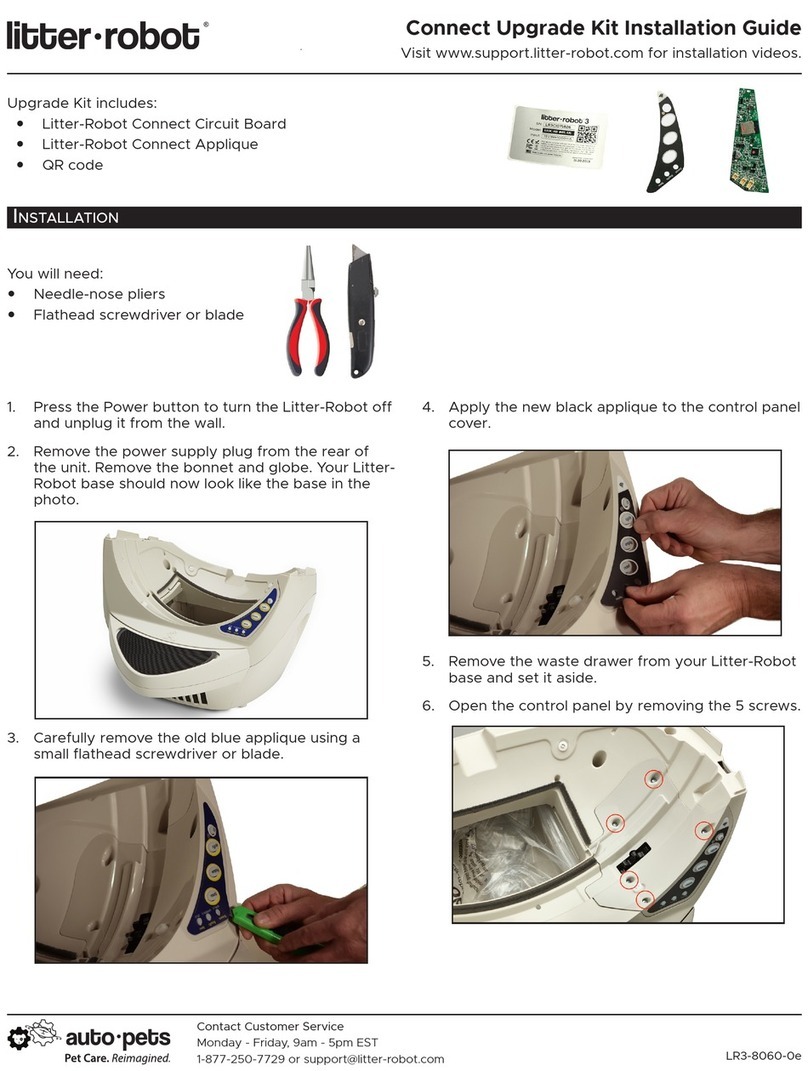 Litter-Robot LR3 Connect Upgrade Kit User manual