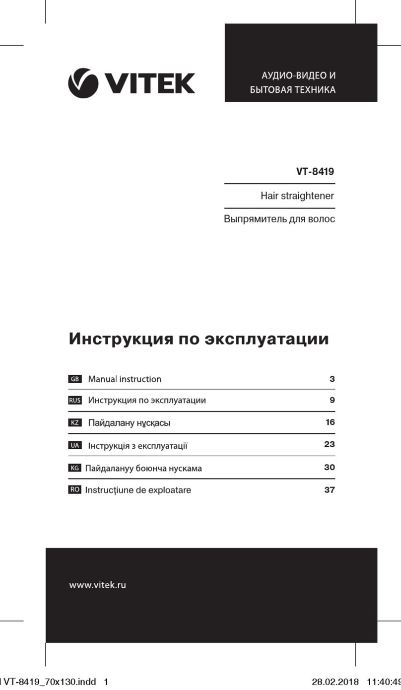 Vitek VT-8419 Manual instruction