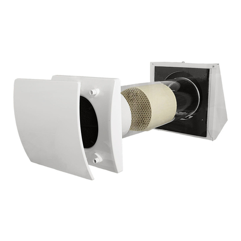 Alnor HRU-WALL-RC-150-60 User manual
