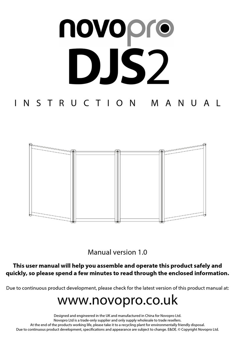 Novopro DJS2 instruction manual