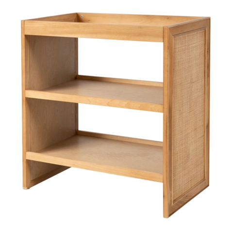 Mocka Alexandria Change Table User manual Mocka Alexandria Change Table User manual