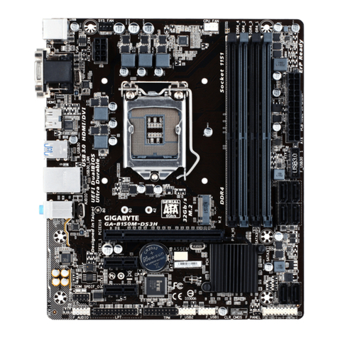 Gigabyte GA-B150M-DS3H User manual