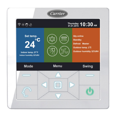 Carrier XCT7 40VCW317FQEE Installation and owner's manual