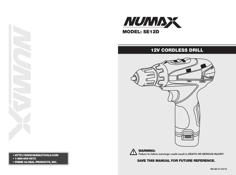 Numax SE12D manual