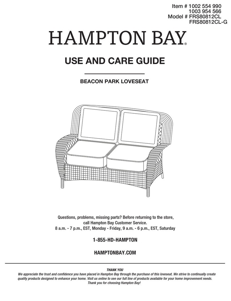 HAMPTON BAY FRS80812CL-G User manual HAMPTON BAY FRS80812CL-G User manual