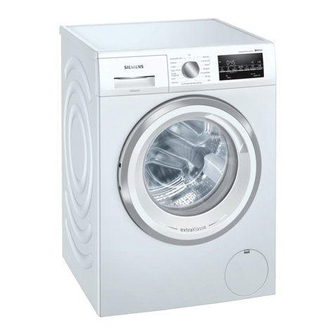 Siemens WM14SO8DN User manual