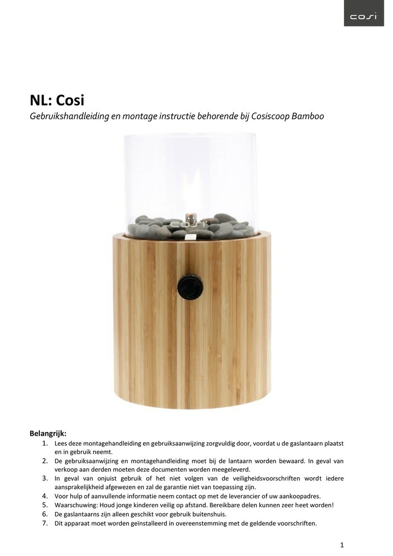 Cosi Cosiscoop Bamboo Installation instructions