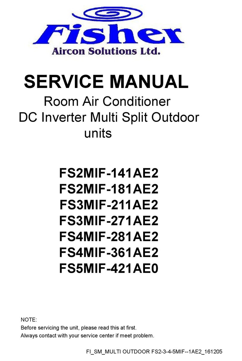 Fisher FS2MIF-141AE2 User manual