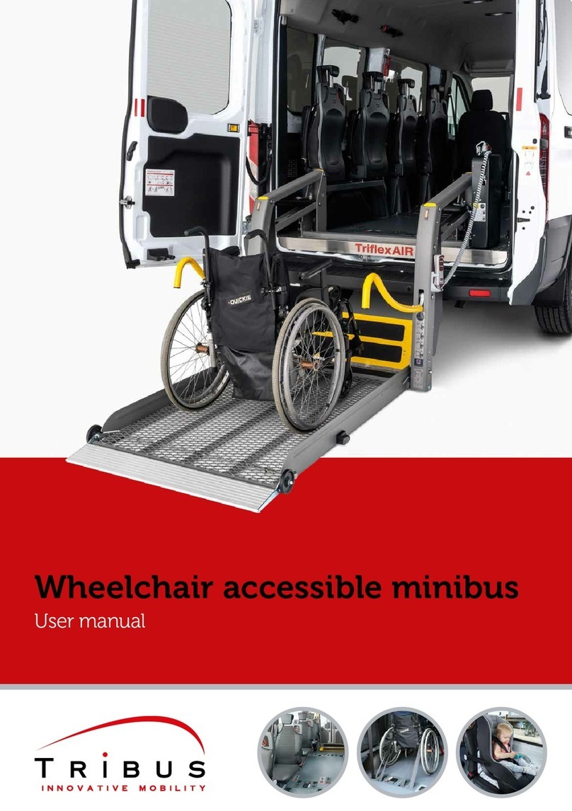 TRIBUS Wheelchair accessible minibus user manual
