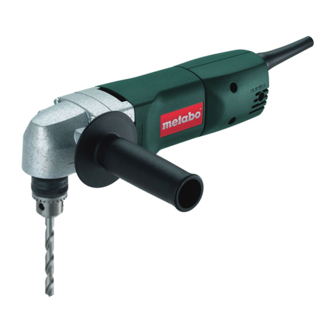 Metabo WBE 700 - User manual