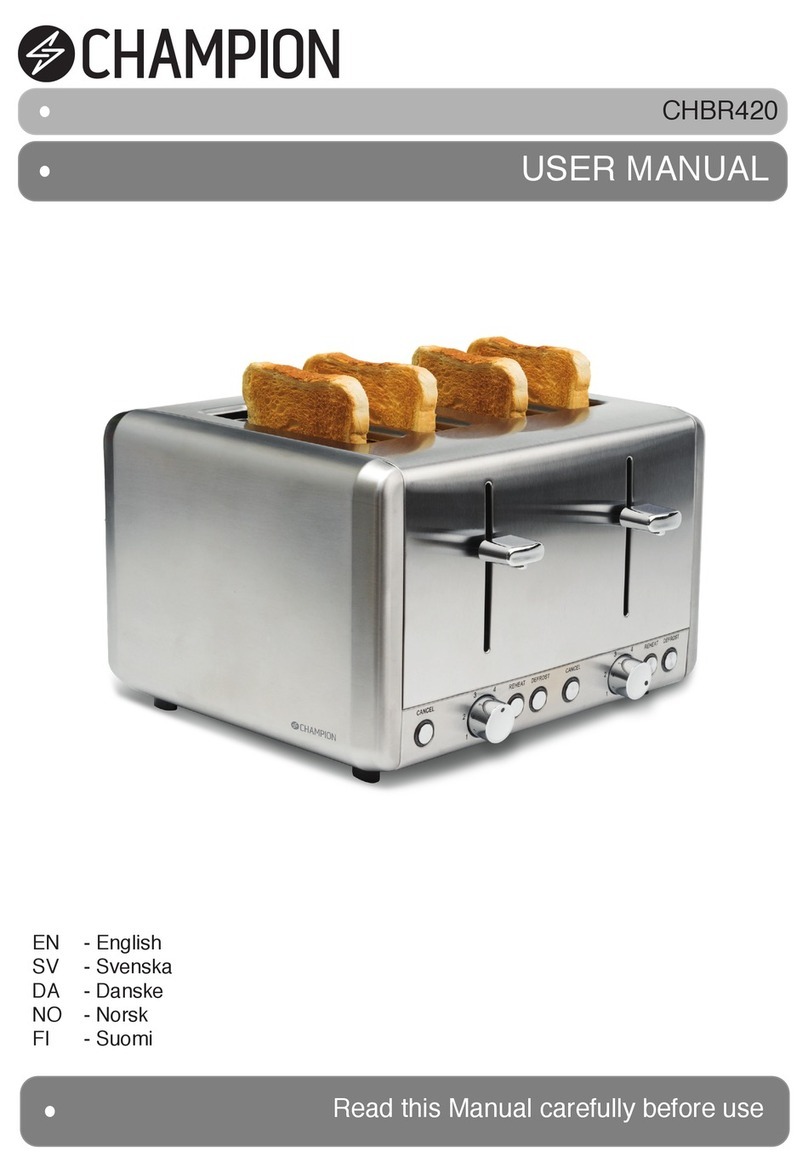 Champion CHBR420 user manual