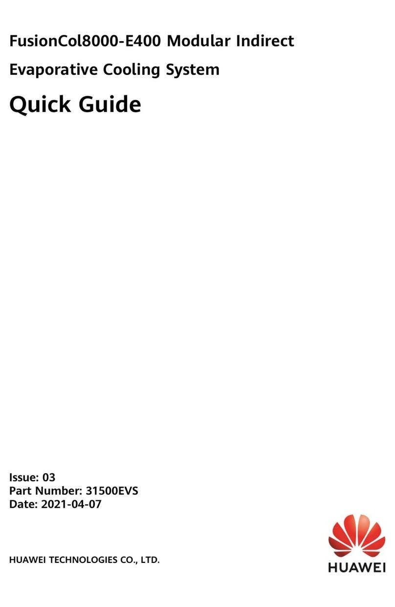 Huawei FusionCol8000-E400 quick guide