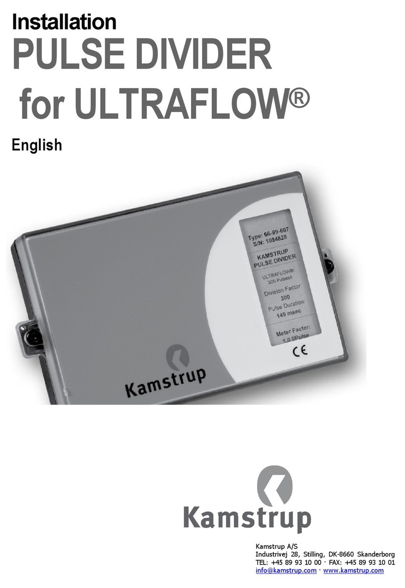 Kamstrup 66-99-607 Installation