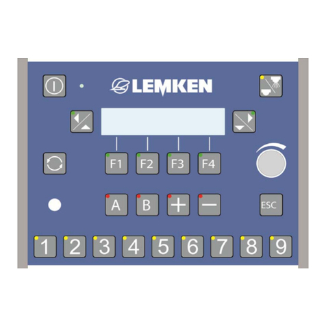 LEMKEN Ecospray Sirius 10 User manual