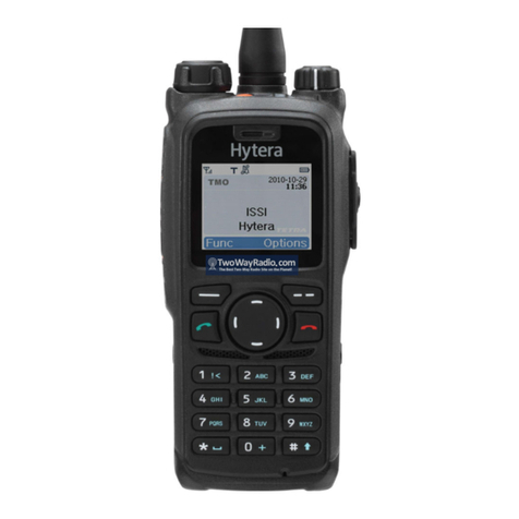 Hytera TETRA PT580H F5 User manual Hytera TETRA PT580H F5 User manual