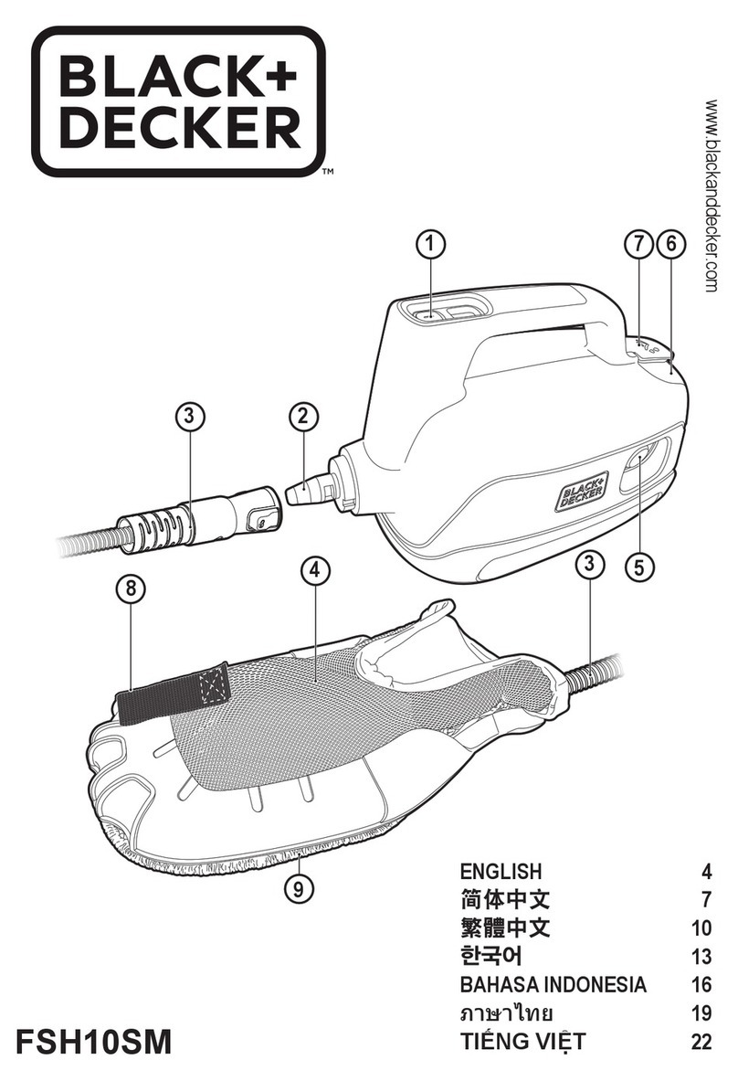 Black & Decker FSH10SM User manual