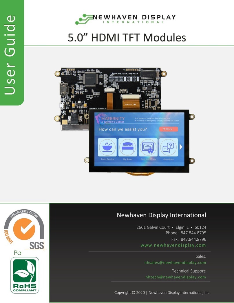 Newhaven Display International NHD user guide