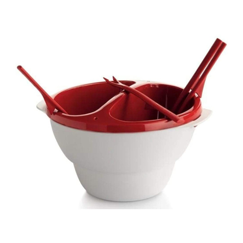Tupperware Micro Deli Dip manual