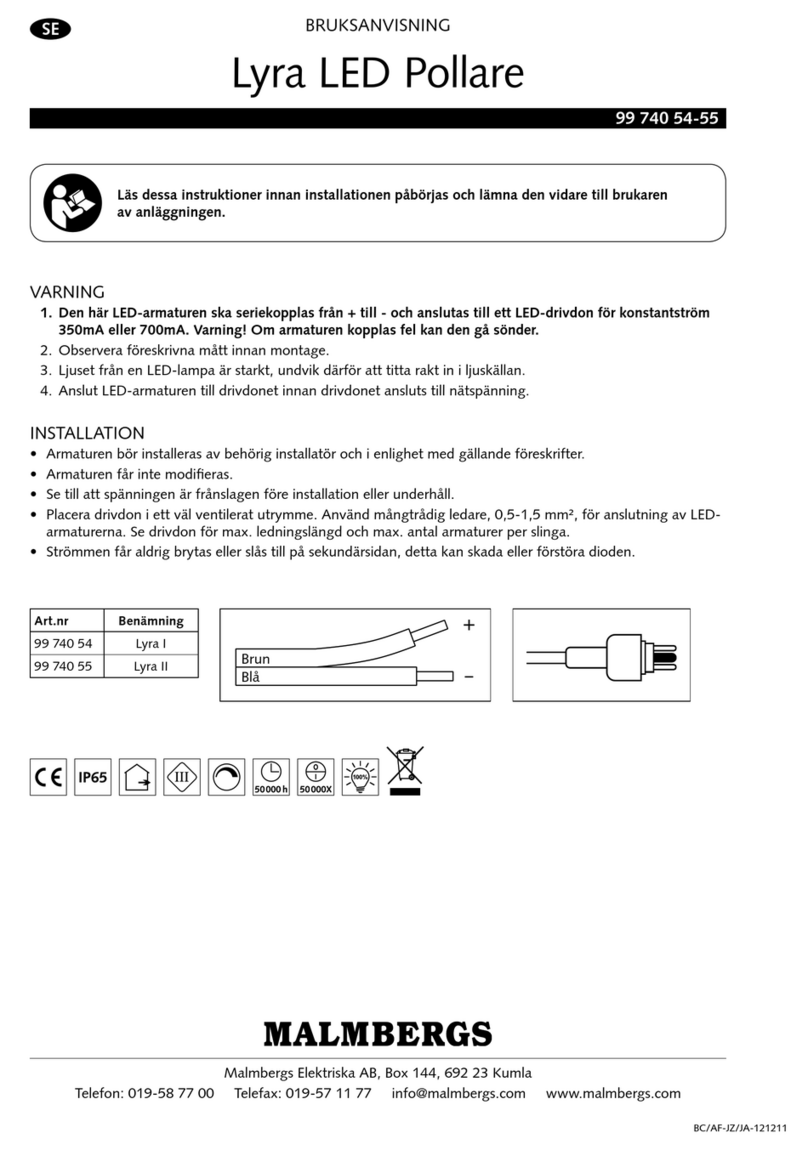 Malmbergs Lyra instruction manual