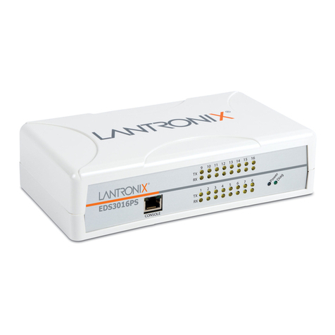 Lantronix EDS3000PS quick start guide