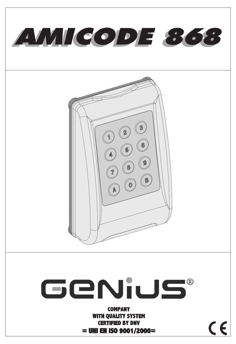 Genius AMICODE 868 manual
