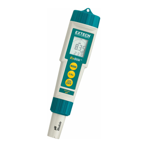 Extech Instruments ExStik PH100 User manual