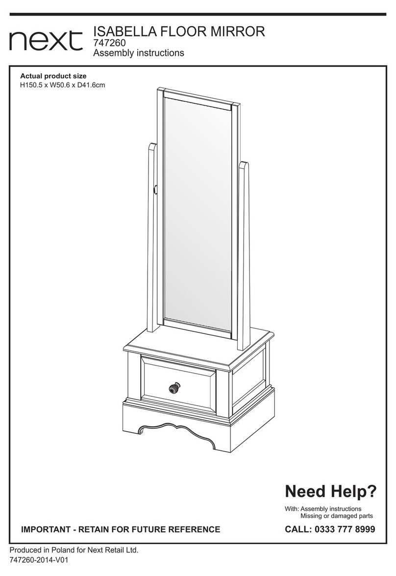 Next ISABELLA 747260 User manual