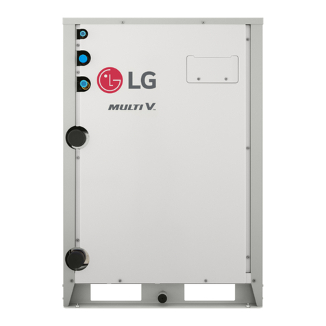 LG Multi V Water V ARWM072CAS5 Installation and operation manual