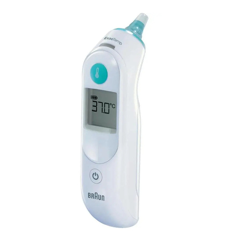 Braun ThermoScan IRT 6020 manual
