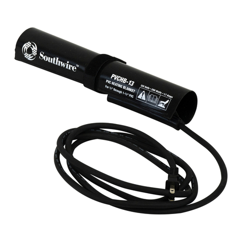 Southwire PVCHB-13 Operating and maintenance instructions