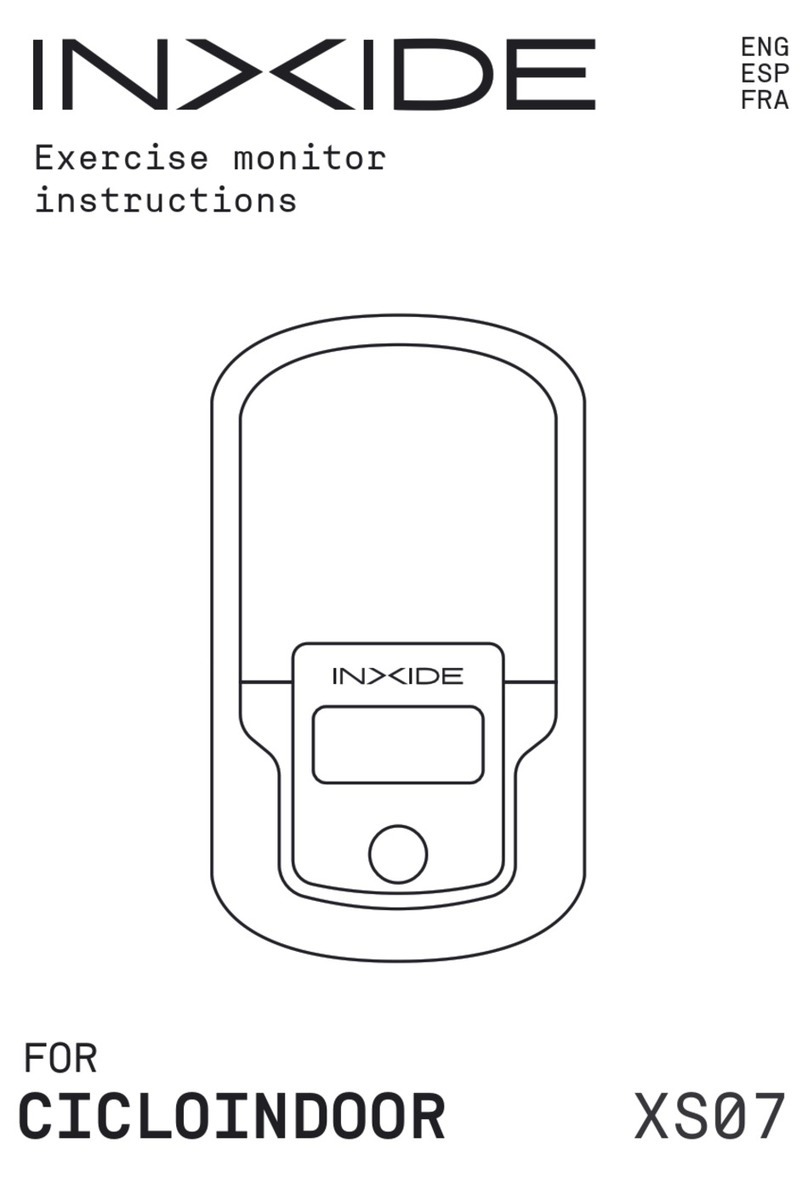 Inxide CICLOINDOOR XS07 instructions