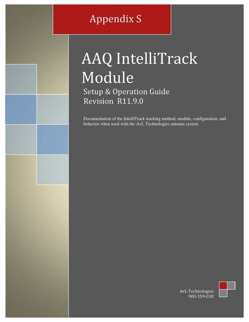 AvL Technologies AAQ IntelliTrack Module Manual instruction