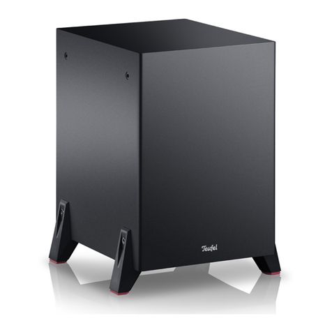 Teufel T 1110/1 SW quick start guide