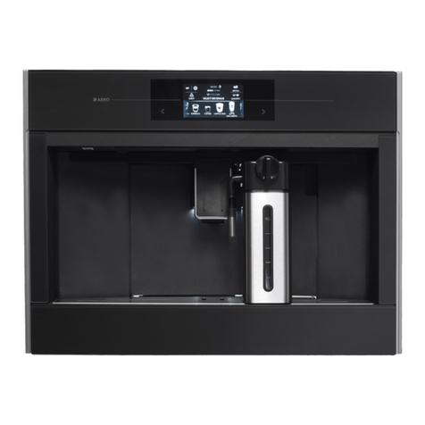 Asko CM8478G-1 User manual
