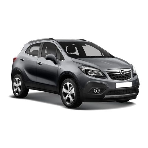 Opel 2014 Mokka User manual