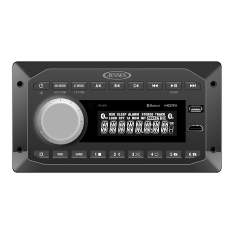 Jensen JWM30 Installation instructions