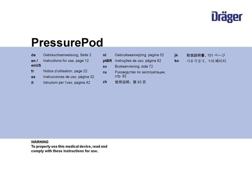 Dräger PressurePod User manual