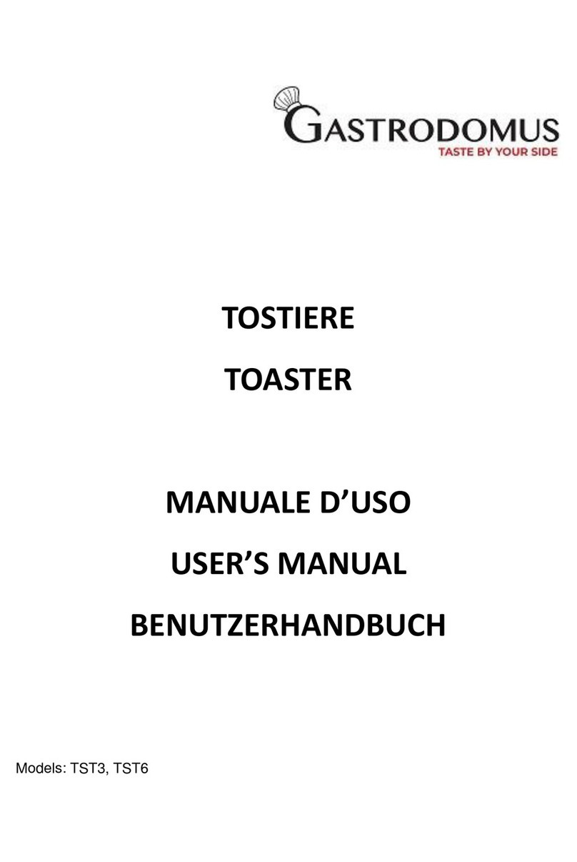 Gastrodomus TST3 User manual