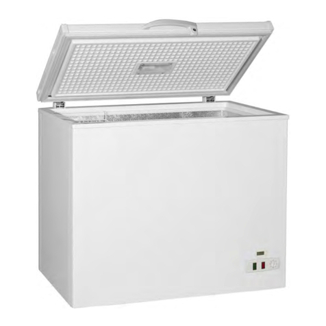 Gastrodomus GAC205CF Installation, operating and service instructions