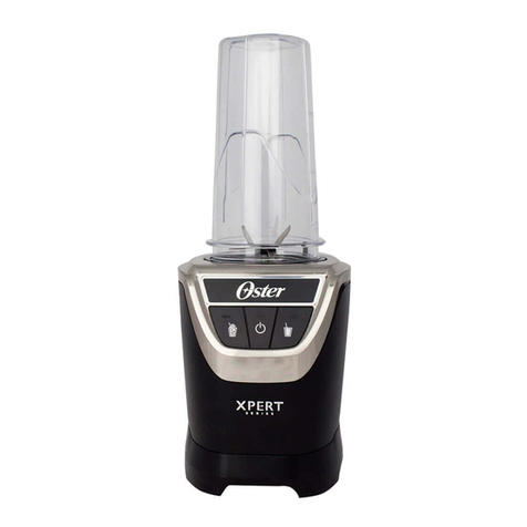 Oster XPERT Series User manual