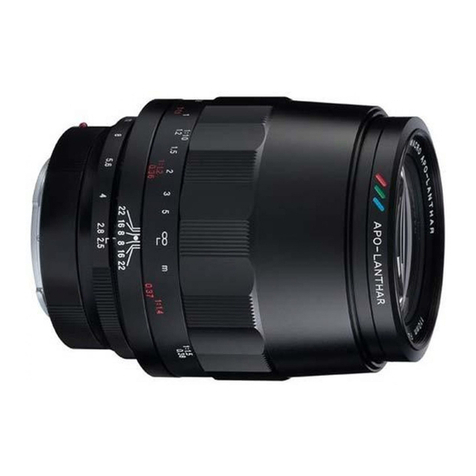 VOIGTLANDER MACRO APO-LANTHAR 110mm F2.5 User manual