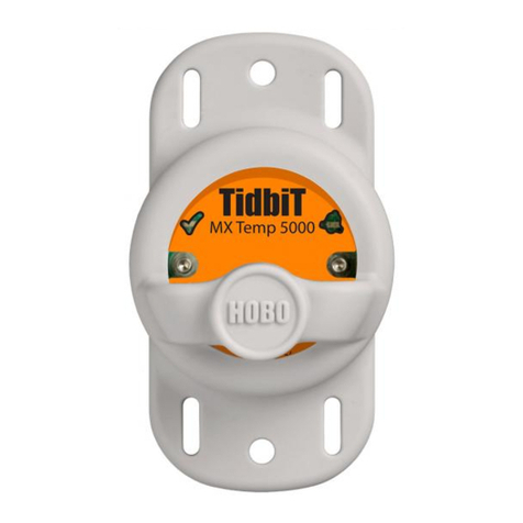 Hobo TidbiT MX Temp 400 User manual